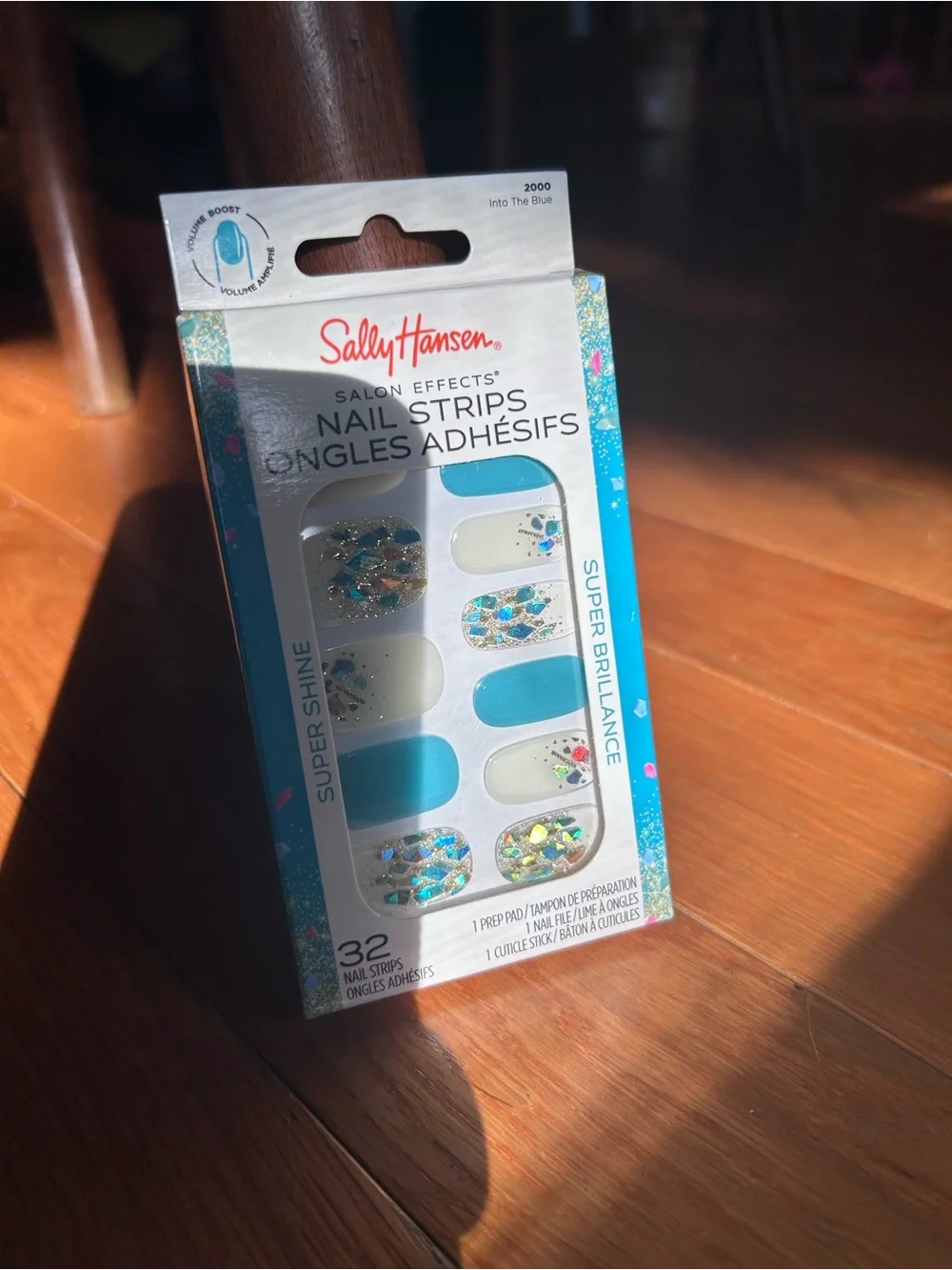 Sally Hansen Salon Effects Nail Strips - Assorted Pink, Teal, White & Glitter